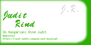 judit rind business card